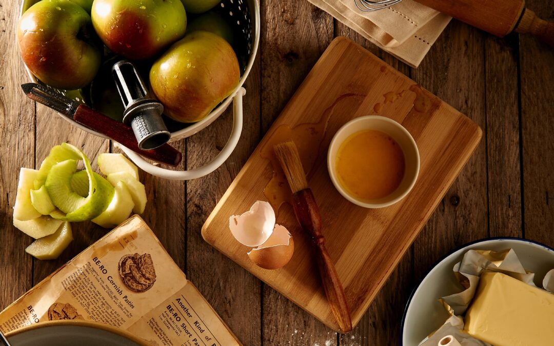 Délicieuse tourte aux pommes et à la cannelle