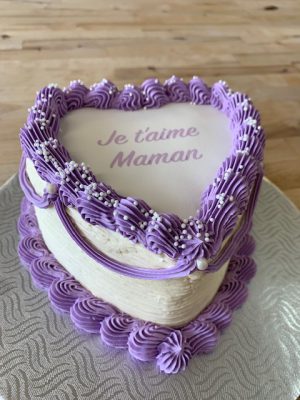 Gâteau vintage Maman