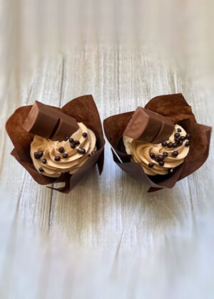Cupcakes chocolat caramel - Les Ah! de Line