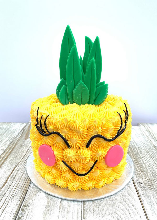 Gâteau Miss Ananas - Les Ah! de Line