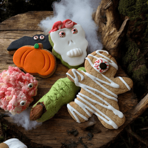 Assortiment de biscuits d'halloween