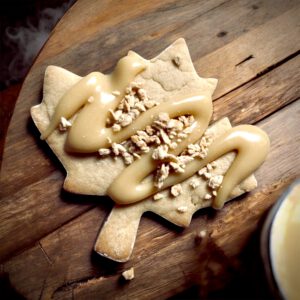 Biscuits croquants chocolat et érable style cabane à sucre