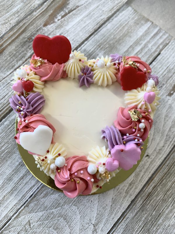 Gâteau coeur à partager – Image 3