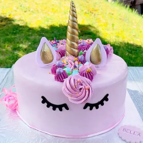 Gâteau licorne